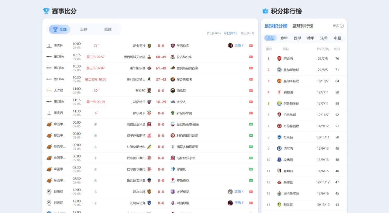 88直播APP界面预览 3